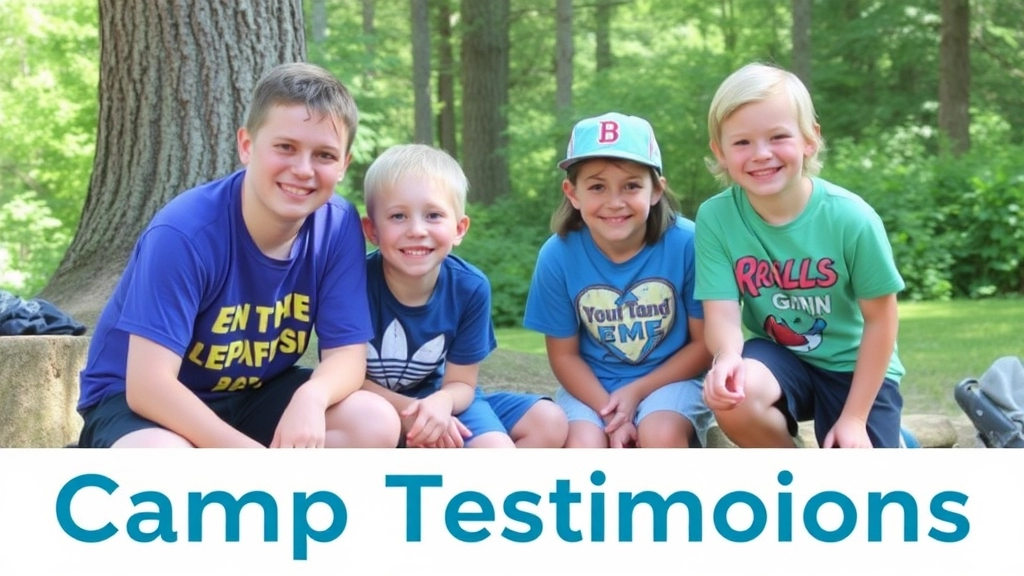 Camp Testimonials: What Previous Campers and Parents Have to Say