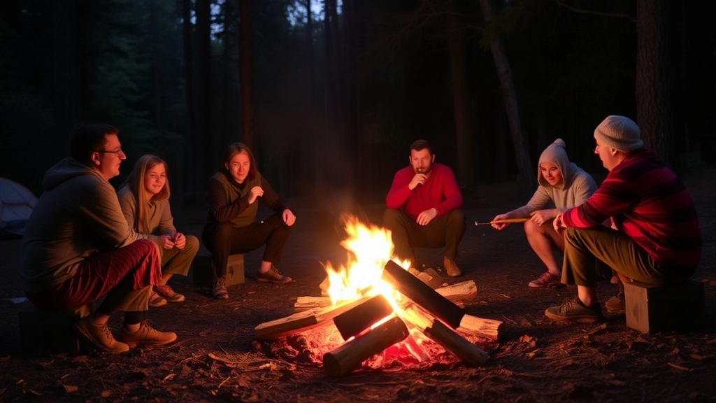 Campfire Tradition and Reflection Time