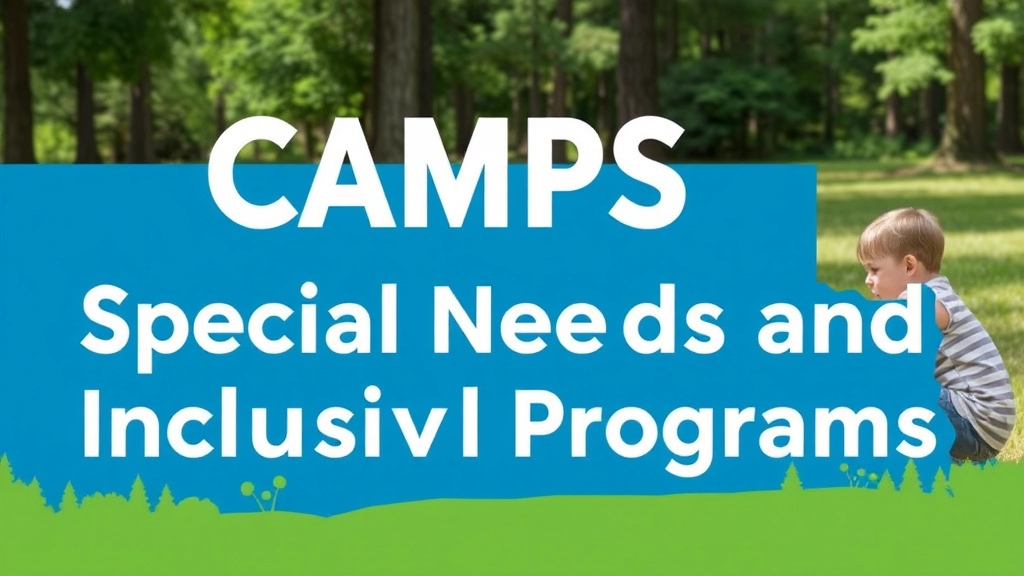 Camps for Special Needs and Inclusive Programs