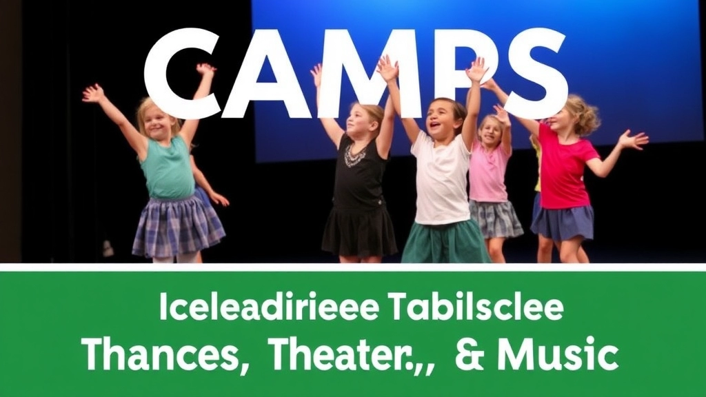 Camps for Specialized Interests (Dance, Theater, and Music)