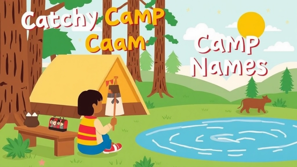 Catchy Camp Names for Younger Campers