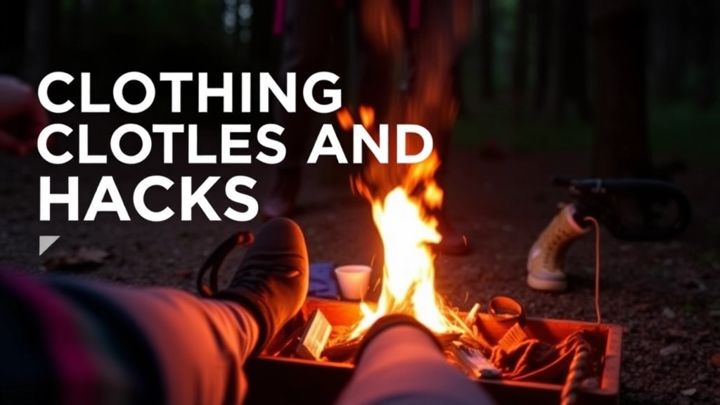 Clothing and Footwear Hacks for All Camp Activities