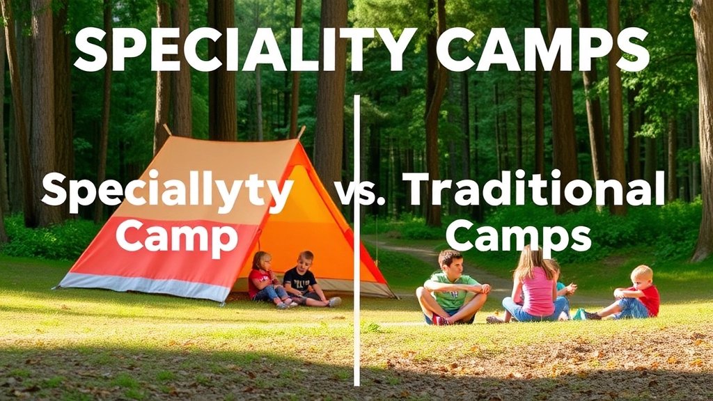 Comparing Specialty Camps vs. Traditional Camps