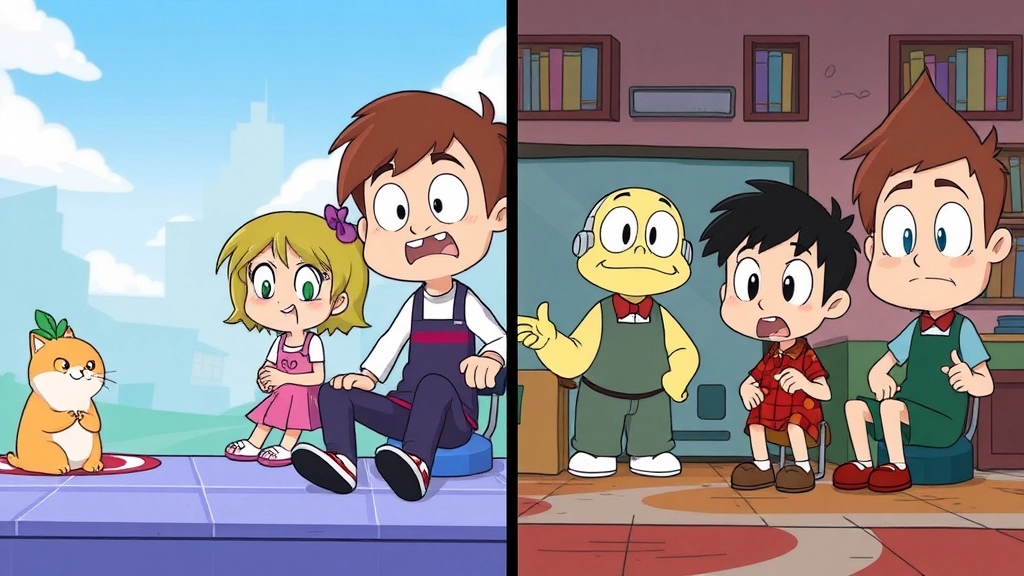 Comparison with Similar Animated Shows