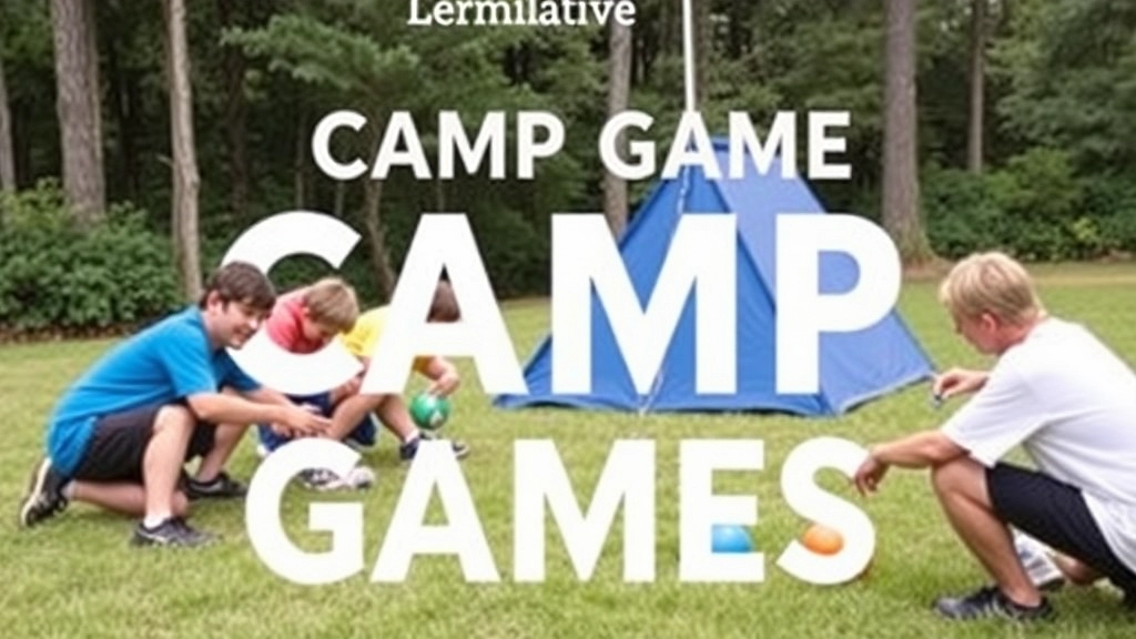 Competitive Camp Games