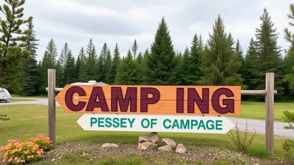 Cost-Effective Solutions for Camp Signage