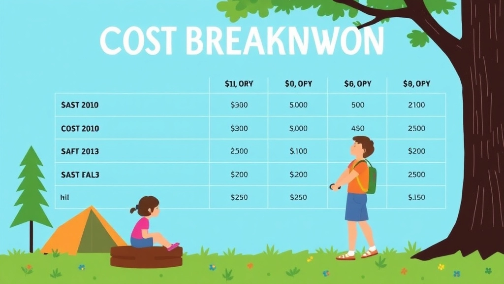 Cost Breakdown of a One-Week Summer Camp