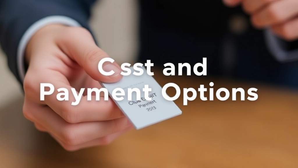 Costs and Payment Options