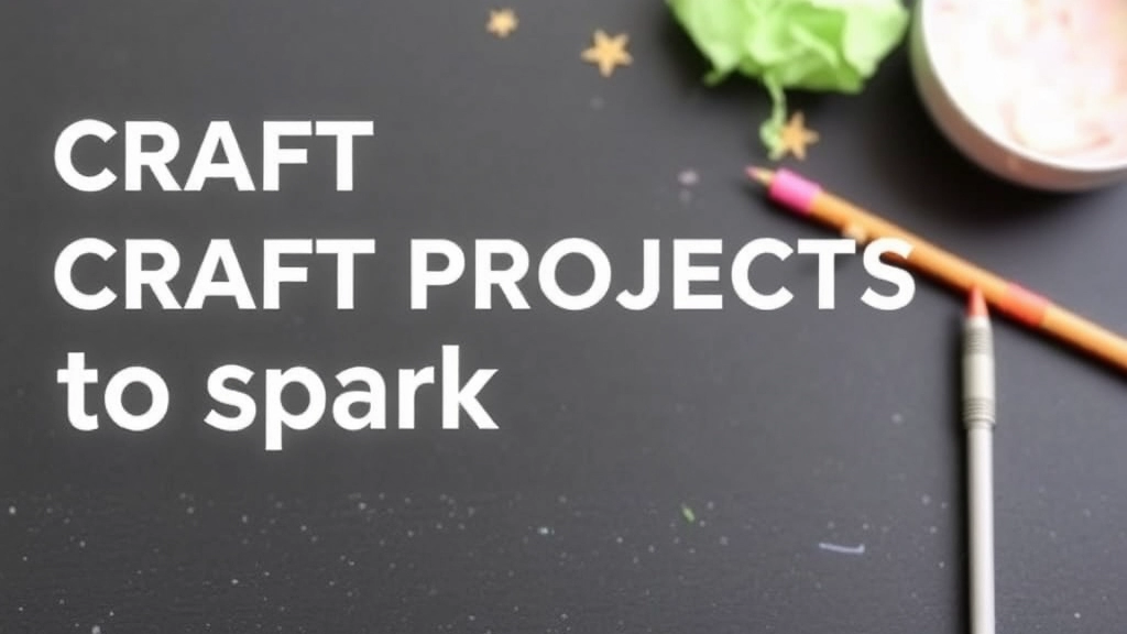 Craft Projects to Spark Imagination