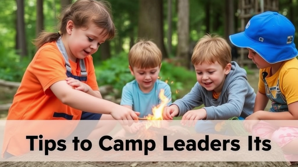 Craft Safety Tips for Camp Leaders