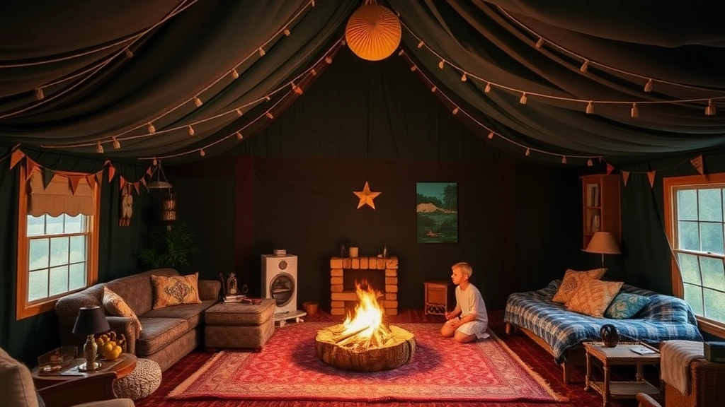 Creative Indoor Alternatives for a Camp Feel