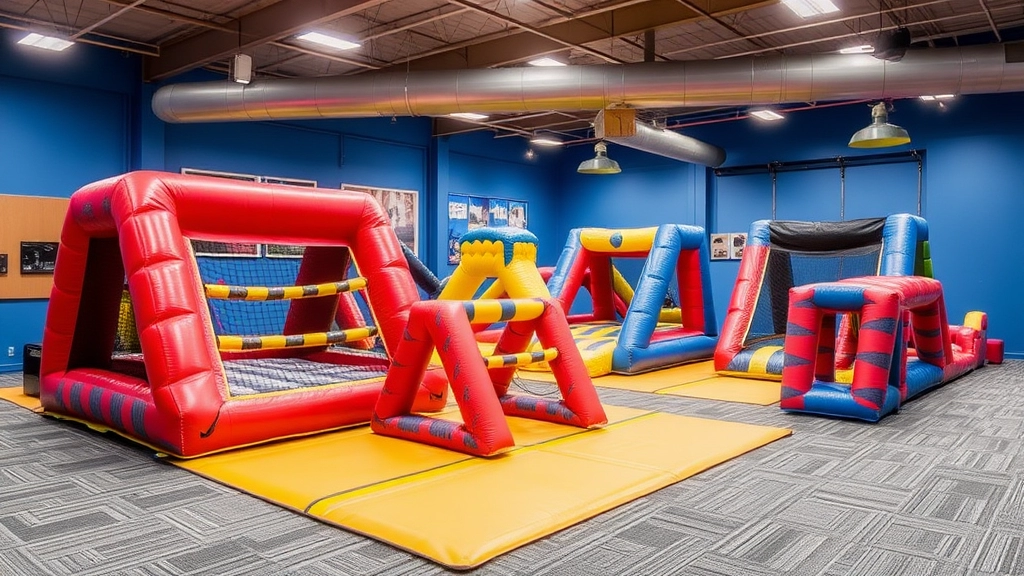 Creative Indoor Obstacle Courses