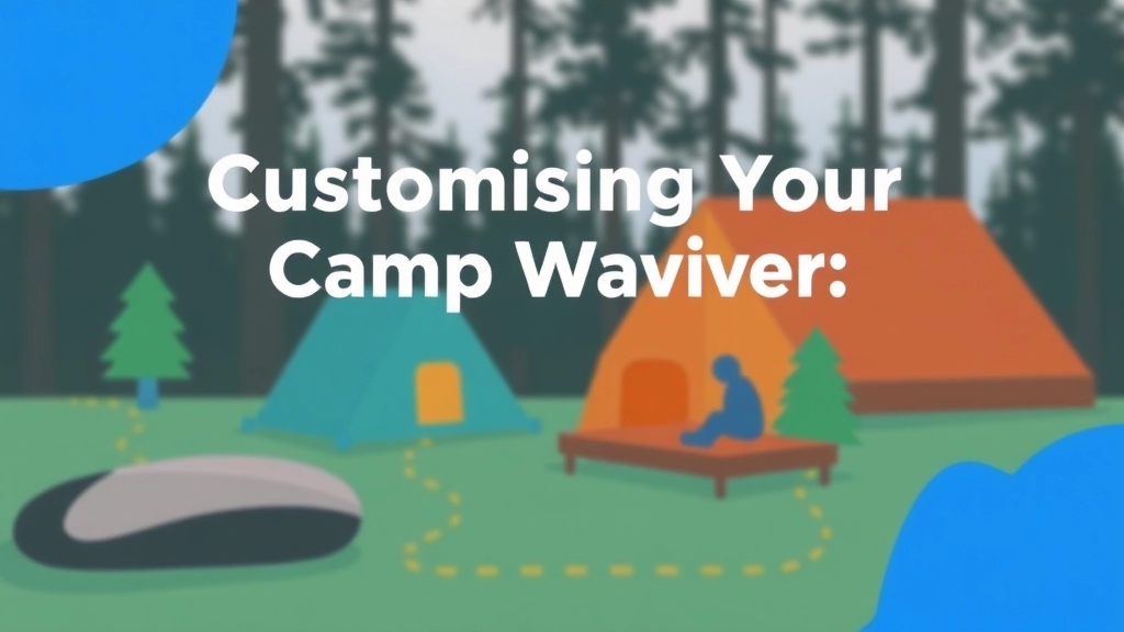 Customising Your Camp Waiver: Best Practices