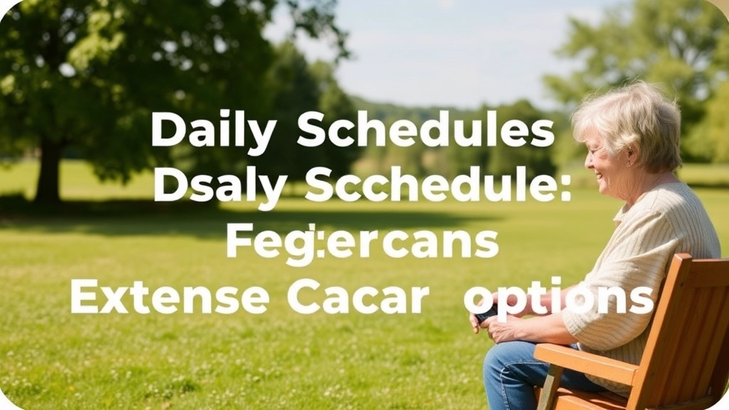 Daily Schedules and Extended Care Options