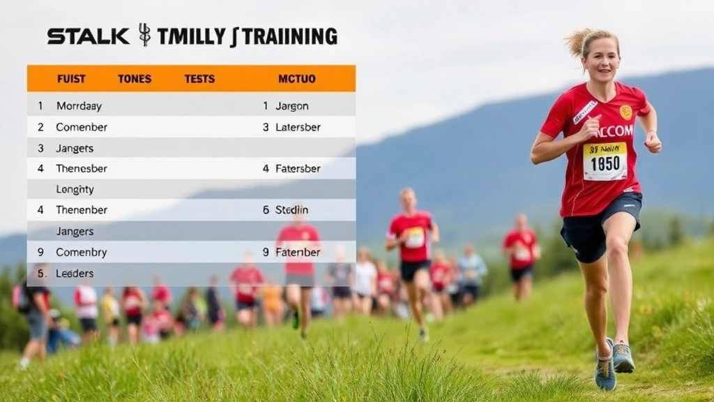 Daily Training Schedules and Activities at Cross Country Camps