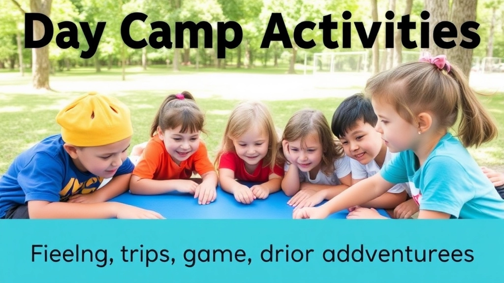 Day Camp Activities: Field Trips, Games, and Learning Adventures