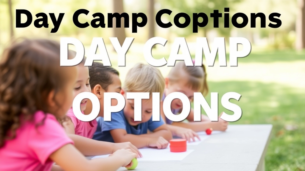 Day Camp Options: Full and Half-Day Programs