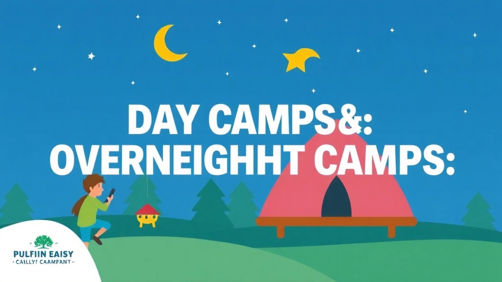 Day Camps and Overnight Camps: Key Differences