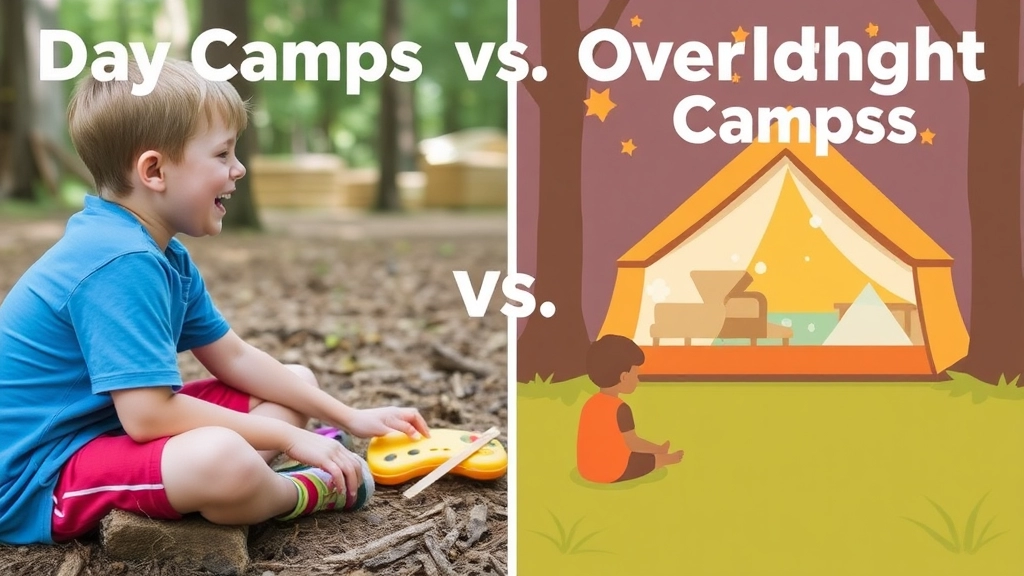 Day Camps vs. Overnight Camps