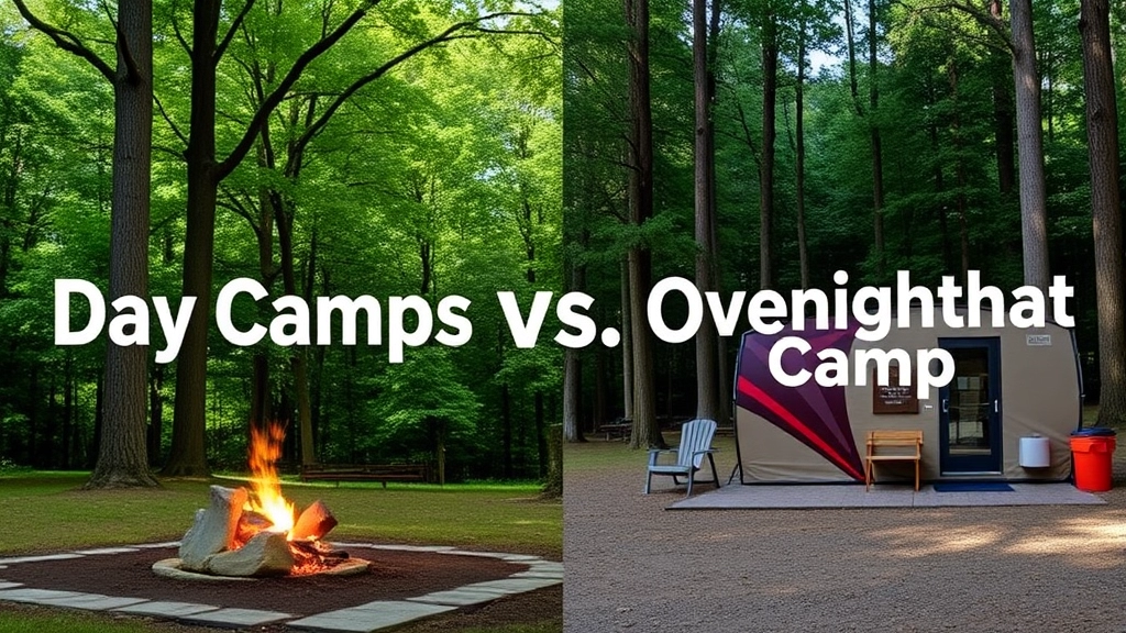 Day Camps vs. Overnight Camps