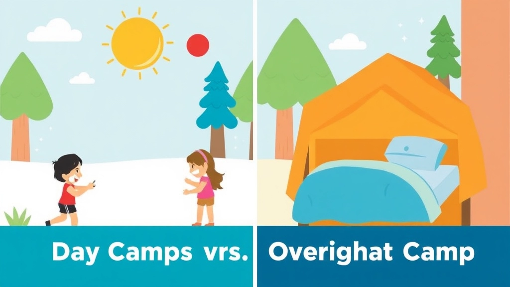 Day Camps vs. Overnight Camps