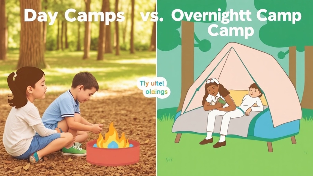 Day Camps vs. Overnight Camps