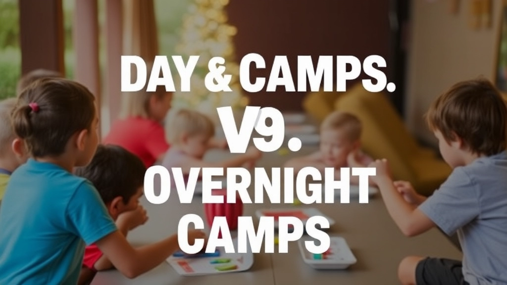 Day Camps vs. Overnight Camps