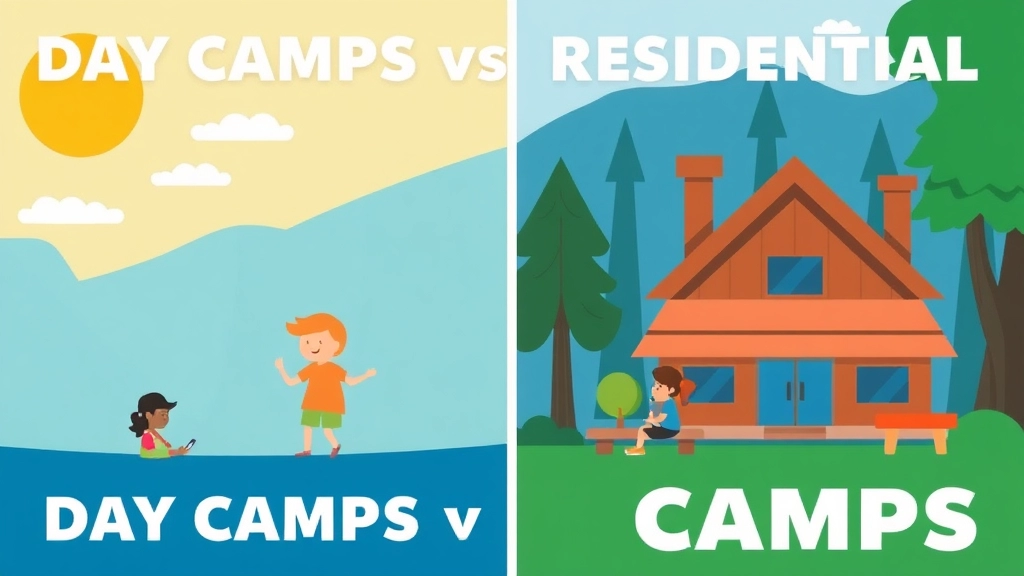 Day Camps vs. Residential Camps