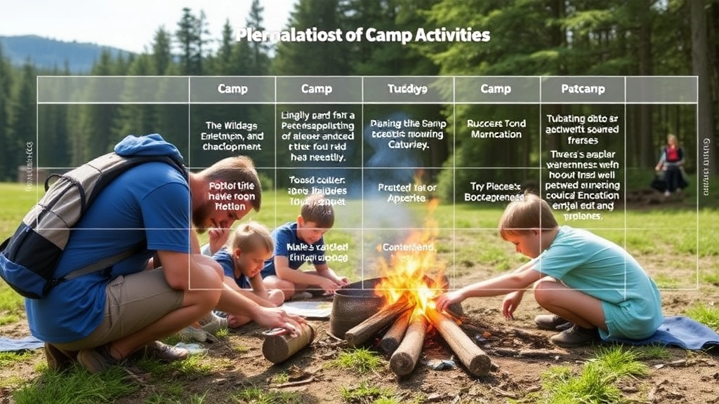 Detailed Breakdown of Camp Activities