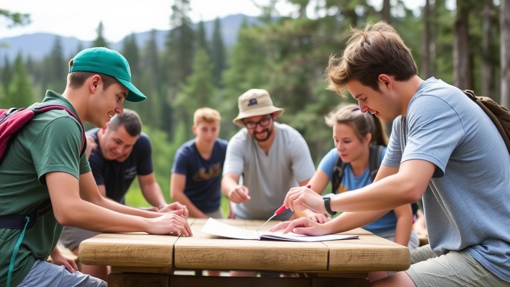 Developing Leadership and Teamwork at Camp