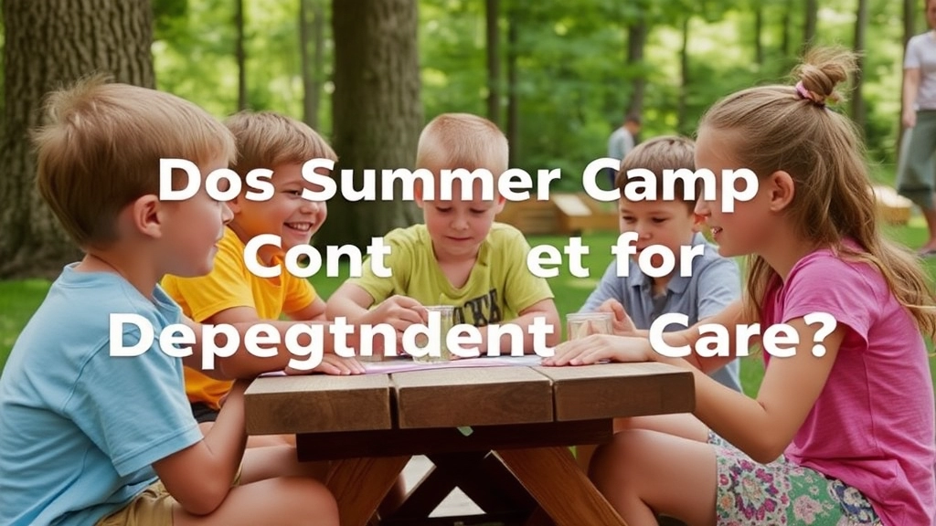 Does Summer Camp Count for Dependent Care FSA?