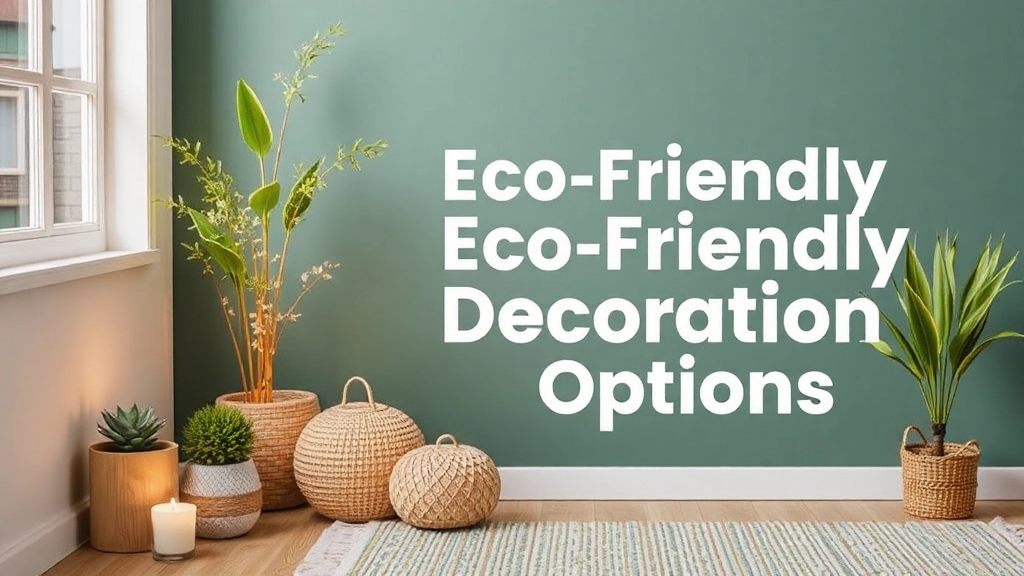 Eco-Friendly Decoration Options