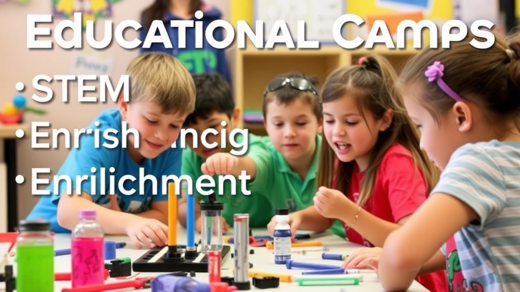 Educational Camps: STEM and Enrichment Programs