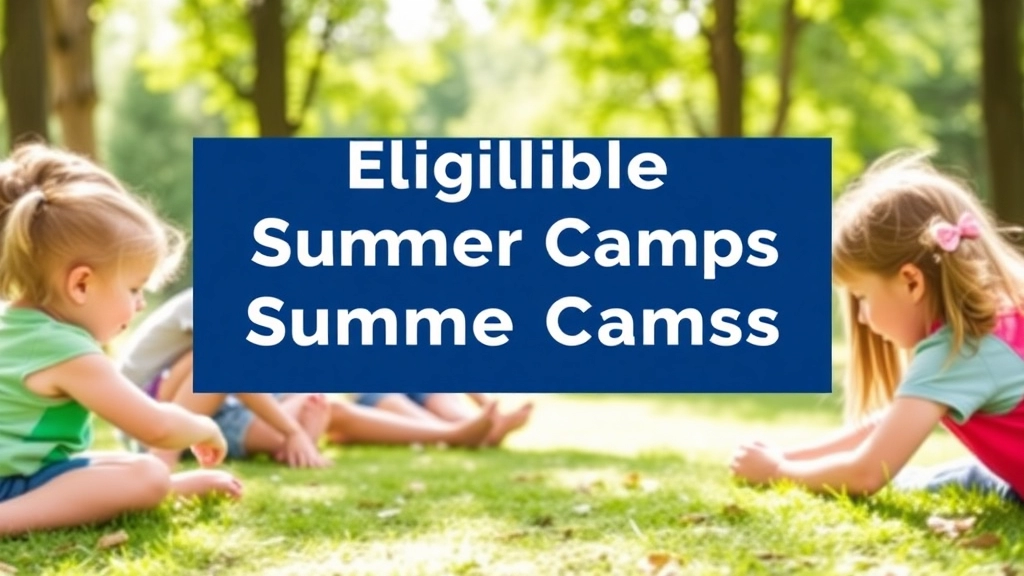 Eligible Summer Camps for FSA Reimbursement