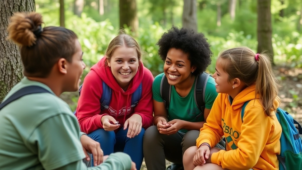 Emotional Support and Mentorship for Campers