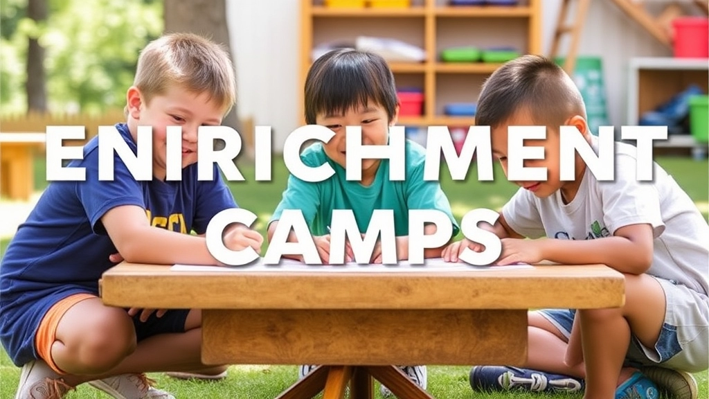 Enrichment Camps: Combining Fun and Learning