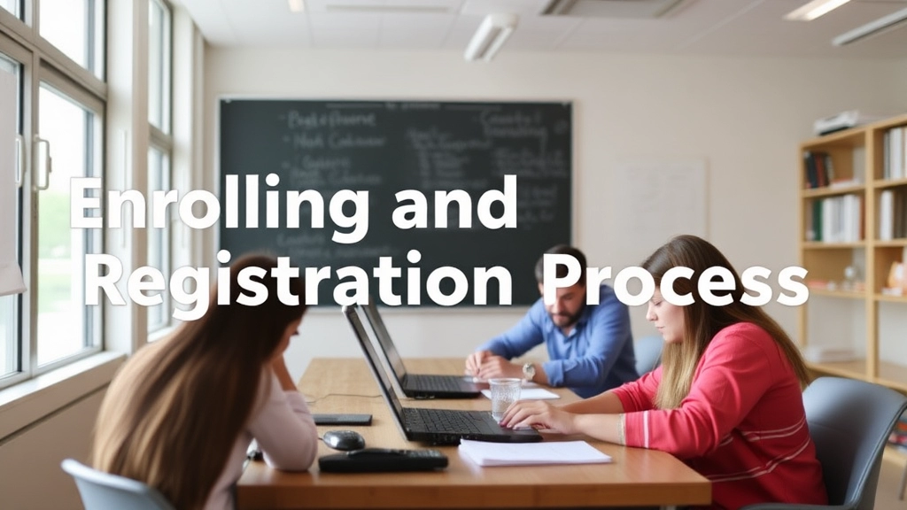 Enrolling and Registration Process