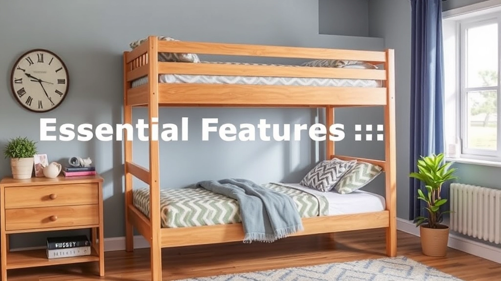 Essential Features of a Bunk Bed