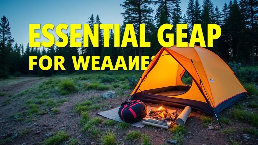 Essential Gear for Hot Weather Camping