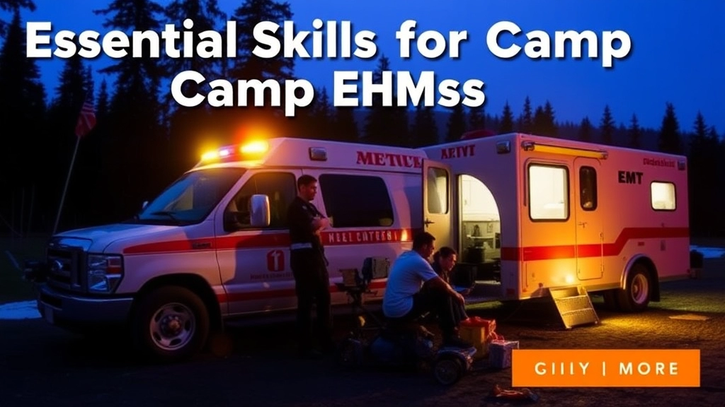 Essential Skills for Camp EMTs