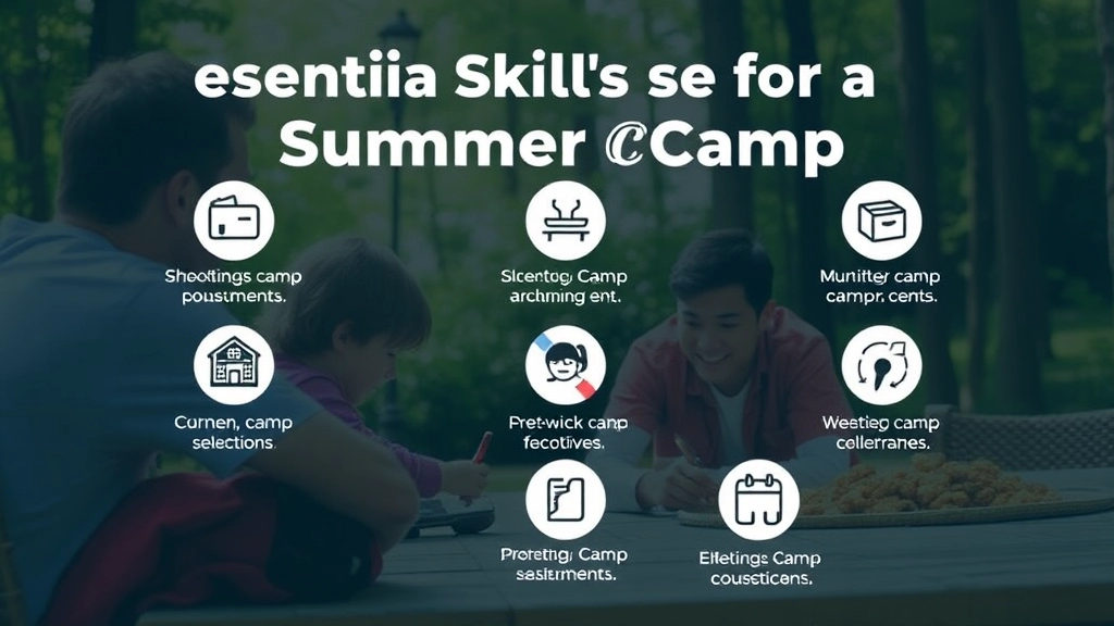 Essential Skills for a Summer Camp Counselor Resume