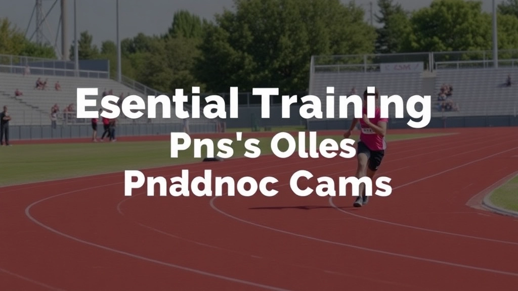 Essential Training Programs Offered at Track and Field Camps