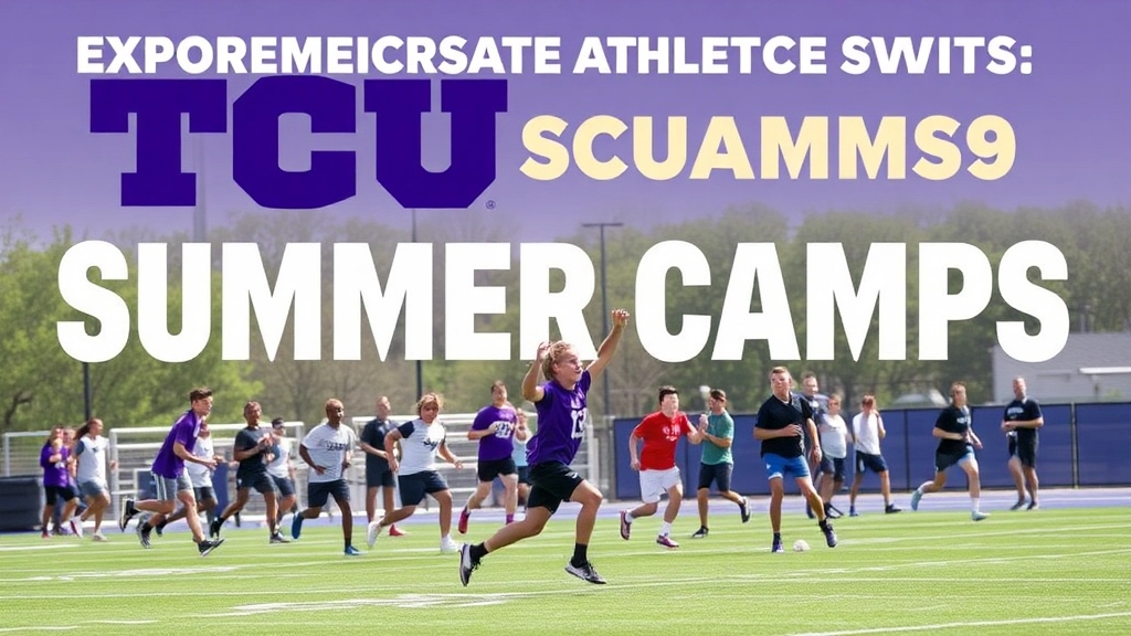 Exploring Athletic Opportunities at TCU Summer Camps