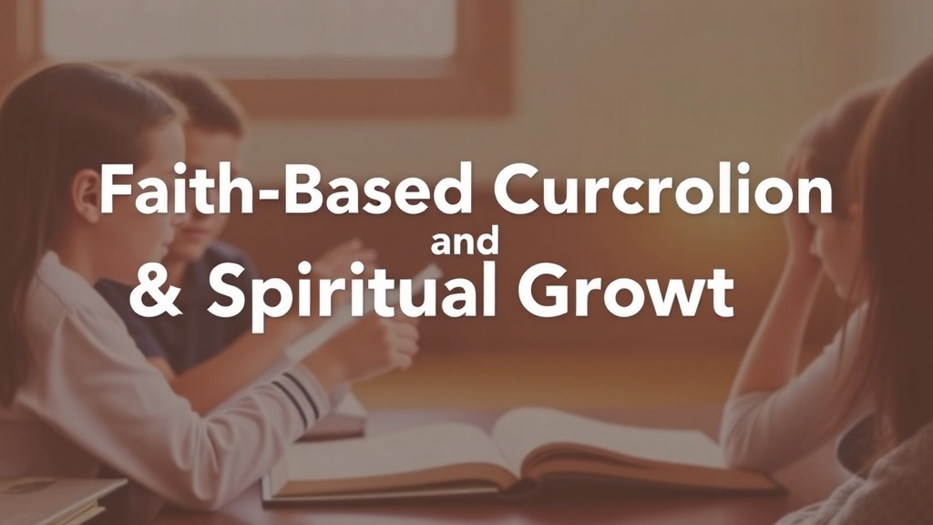 Faith-Based Curriculum and Spiritual Growth