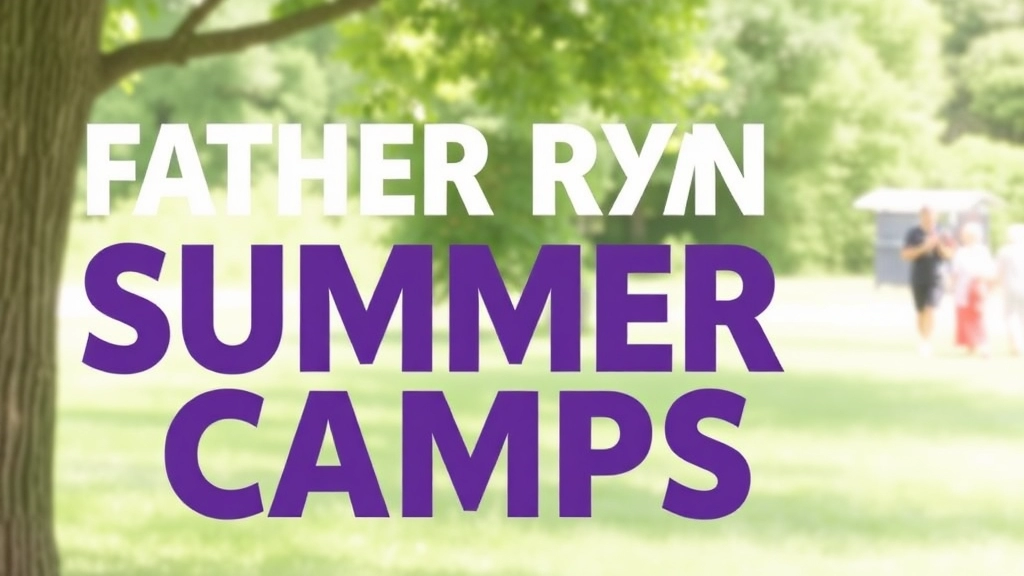 Father Ryan Summer Camps: Enroll Your Child Today