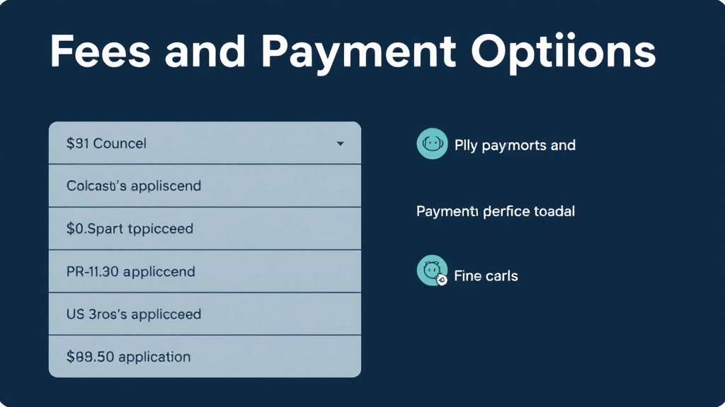 Fees and Payment Options