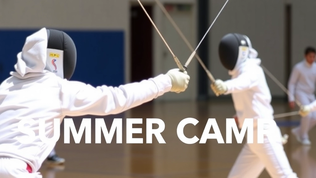 Fencing Summer Camp: Top Benefits and Training Details