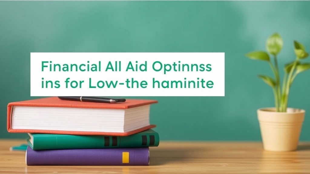 Financial Aid Options for Low-Income Families