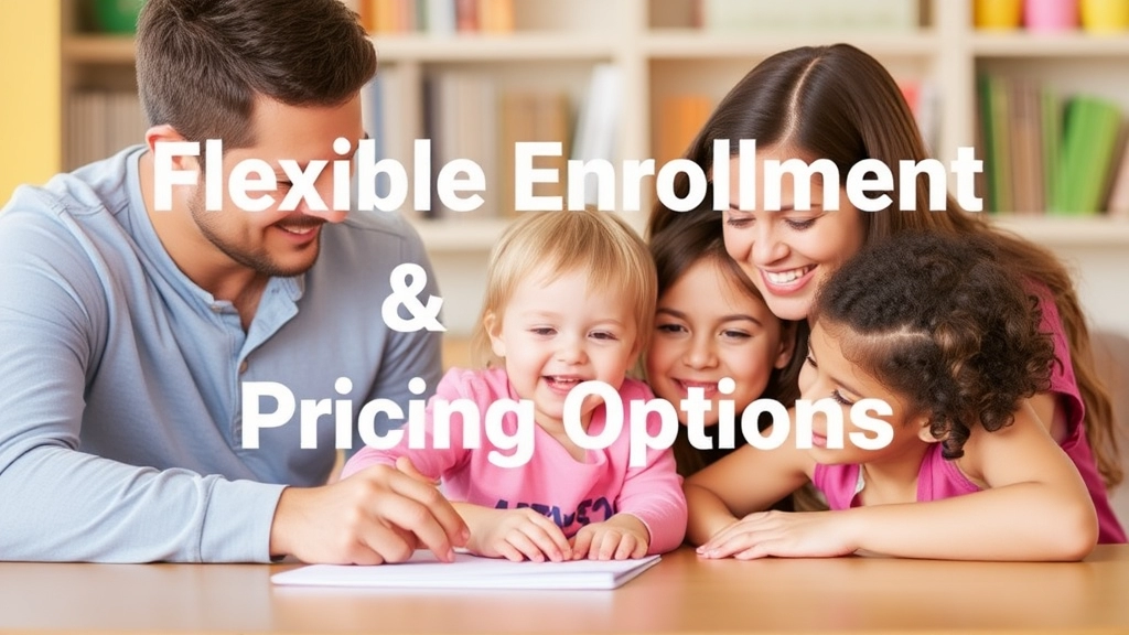 Flexible Enrollment and Pricing Options for Families