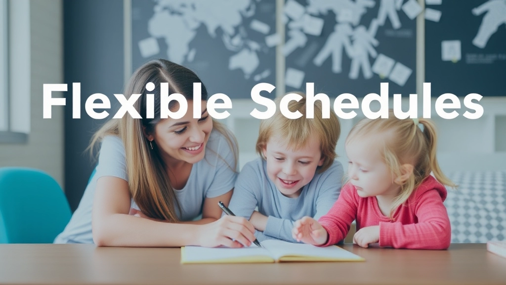 Flexible Schedules and Pricing for Families